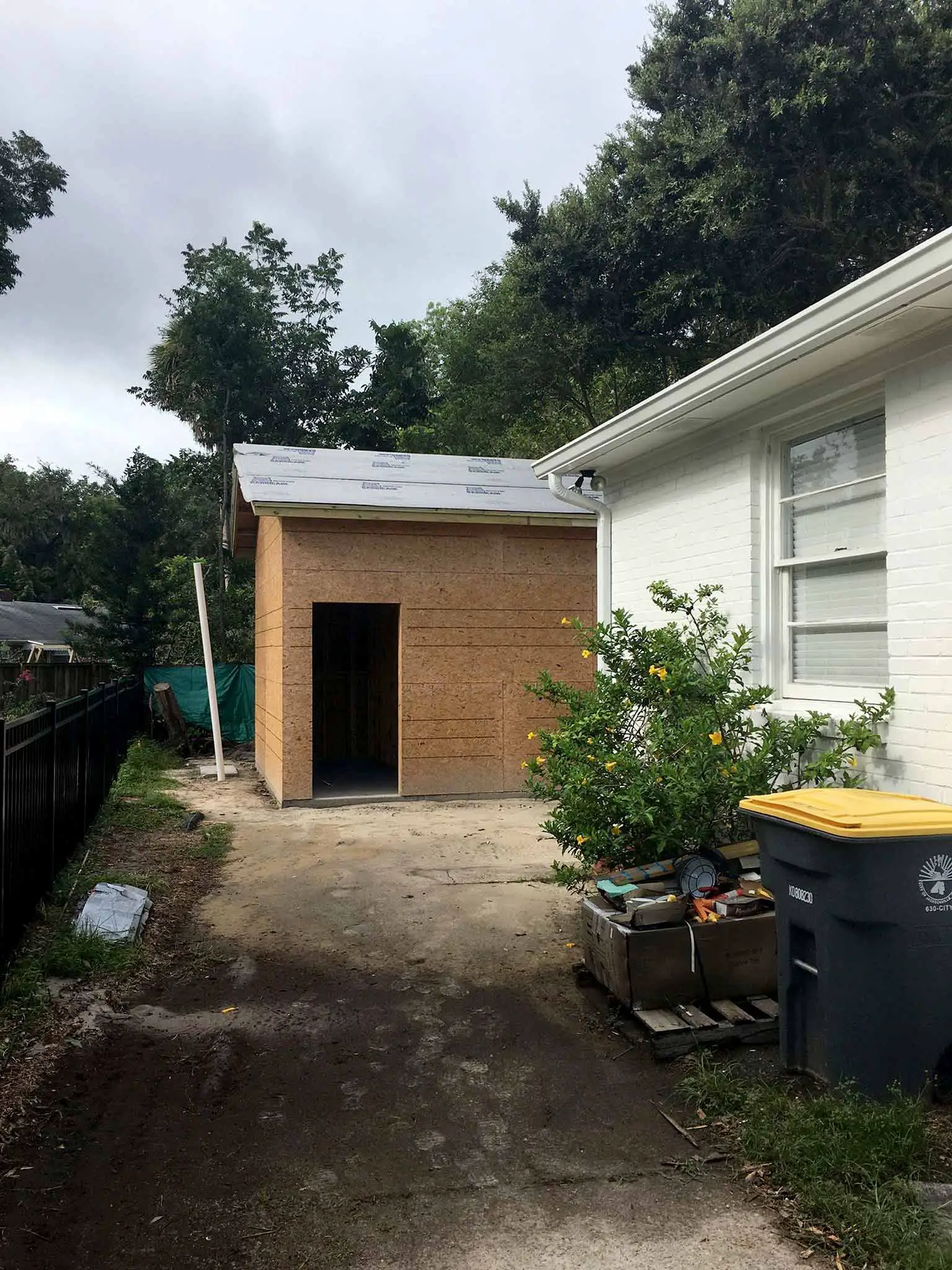 Guest house construction progress - That Homebird Life Blog