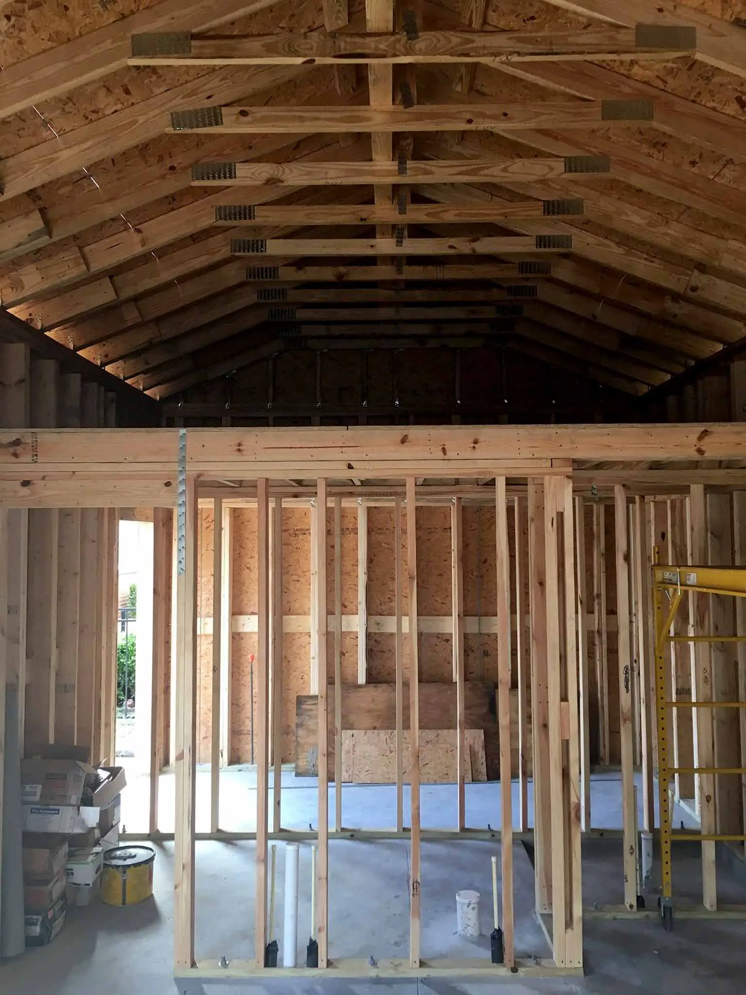 Loft - guest house construction progress - That Homebird Life Blog