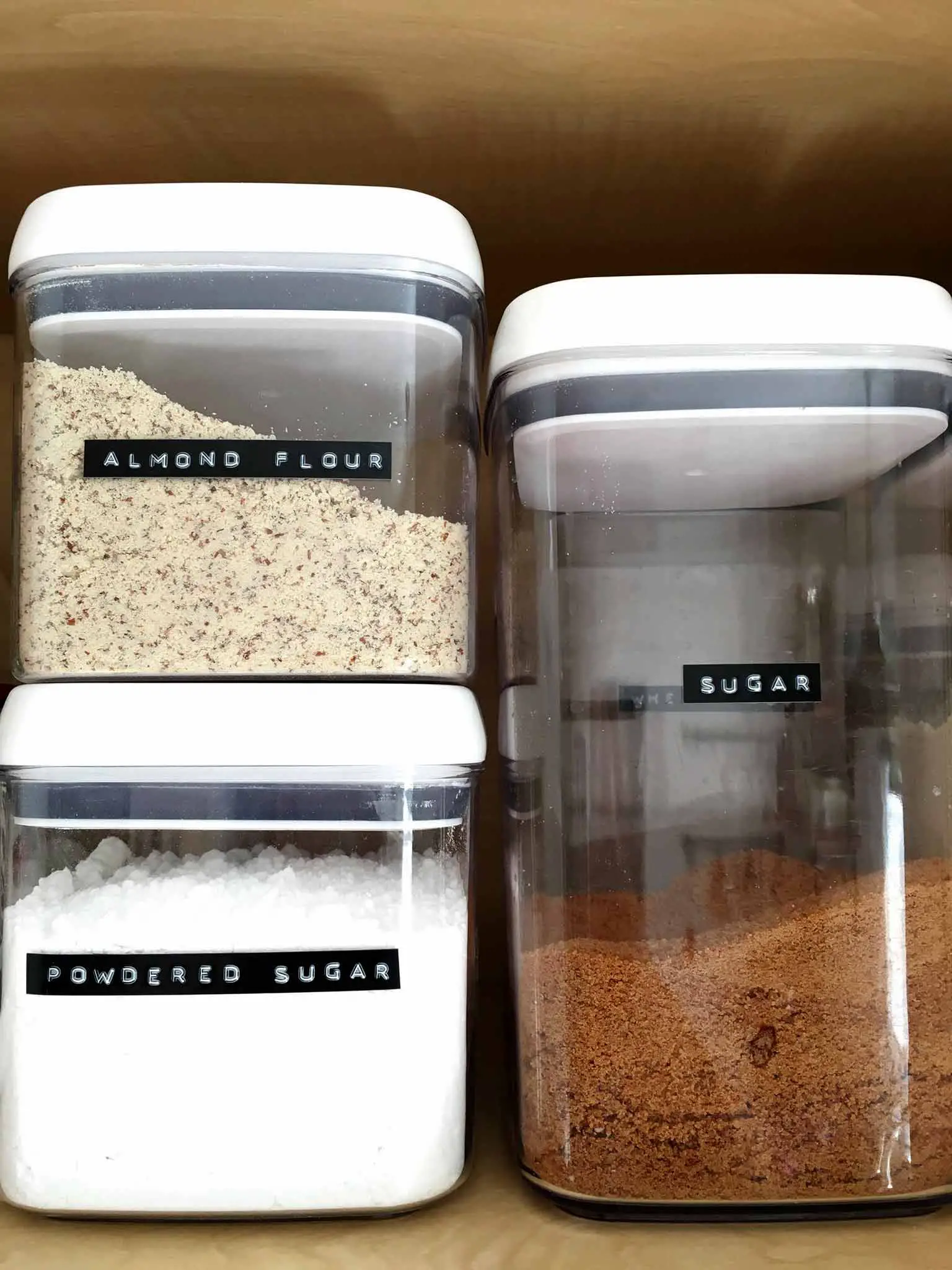 Plastic food storage canisters - That Homebird Life Blog