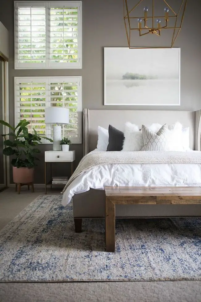 Master Bedroom Inspiration - The One Room Challenge - That Homebird Life Blog