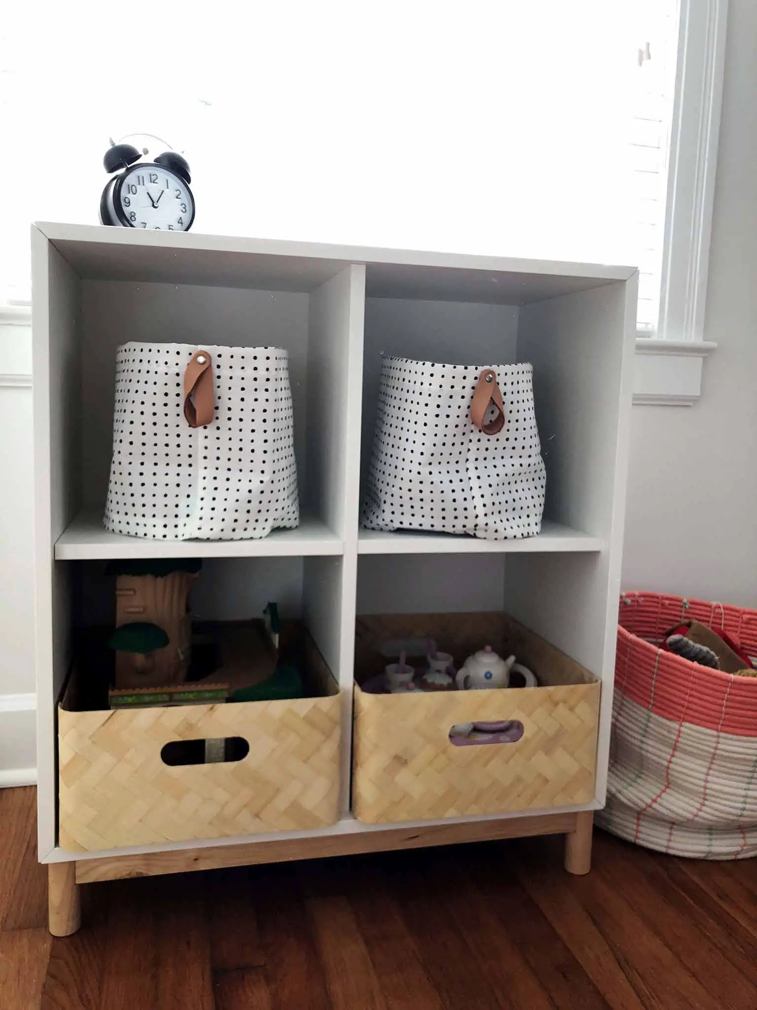 EKET Storage Cubbies - Guest Participant of the One Room Challenge - That Homebird Life Blog