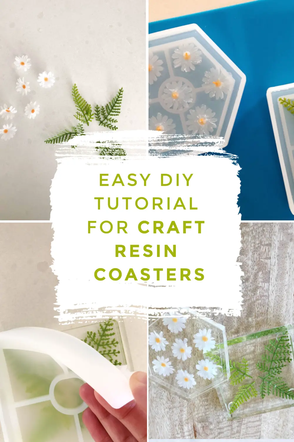 tutorial for craft resin coasters