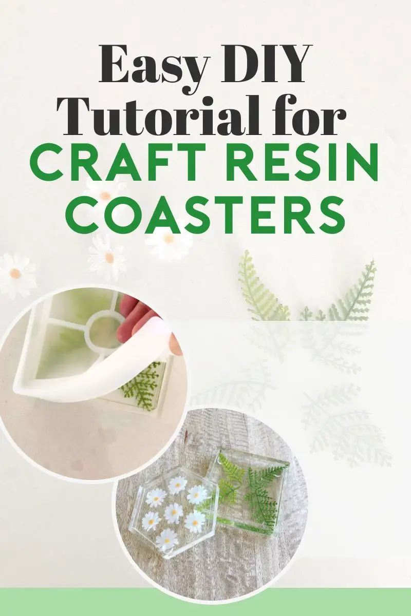 tutorial for craft resin coasters