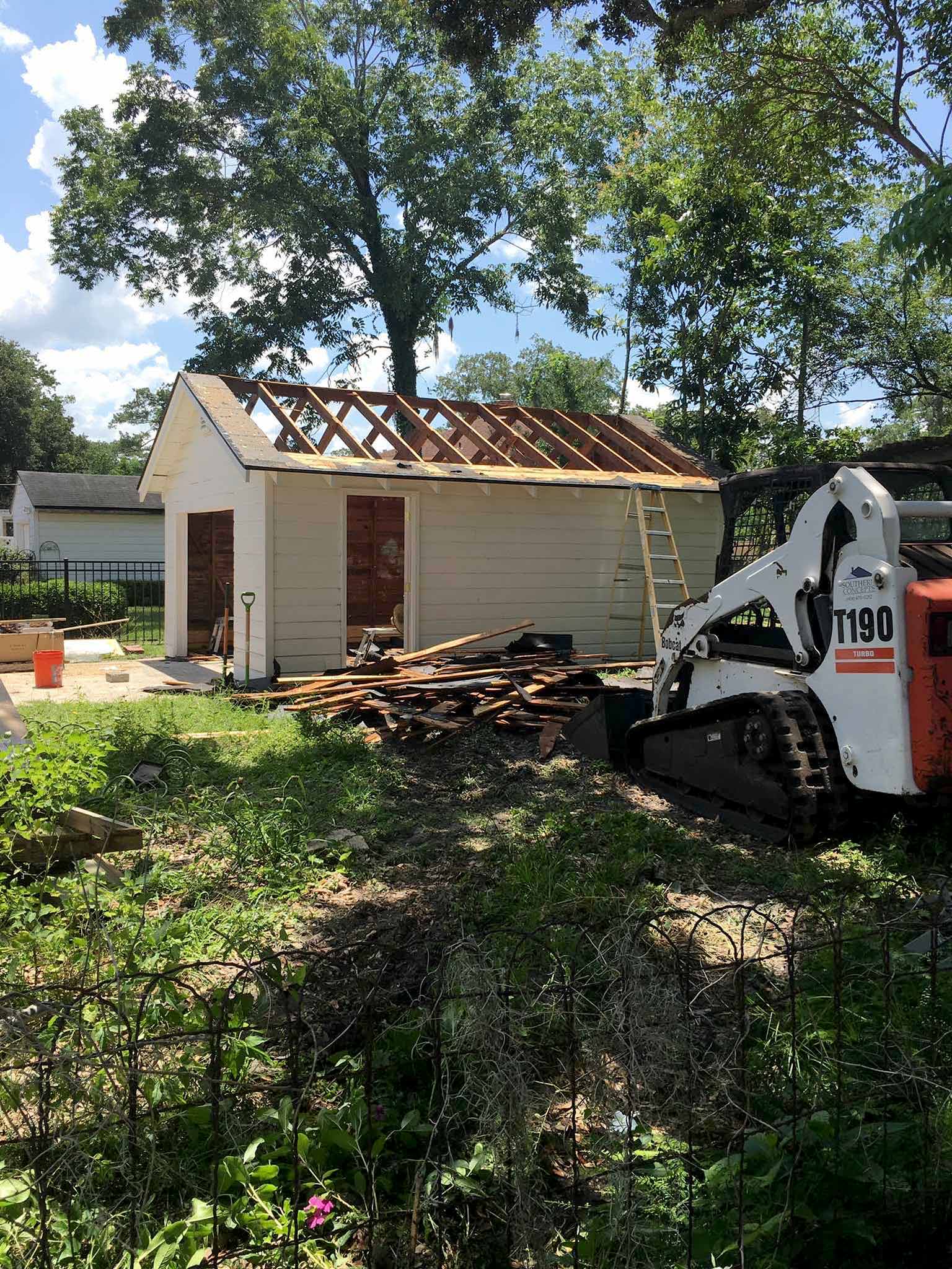 Demolition Of Garage - That Homebird Life