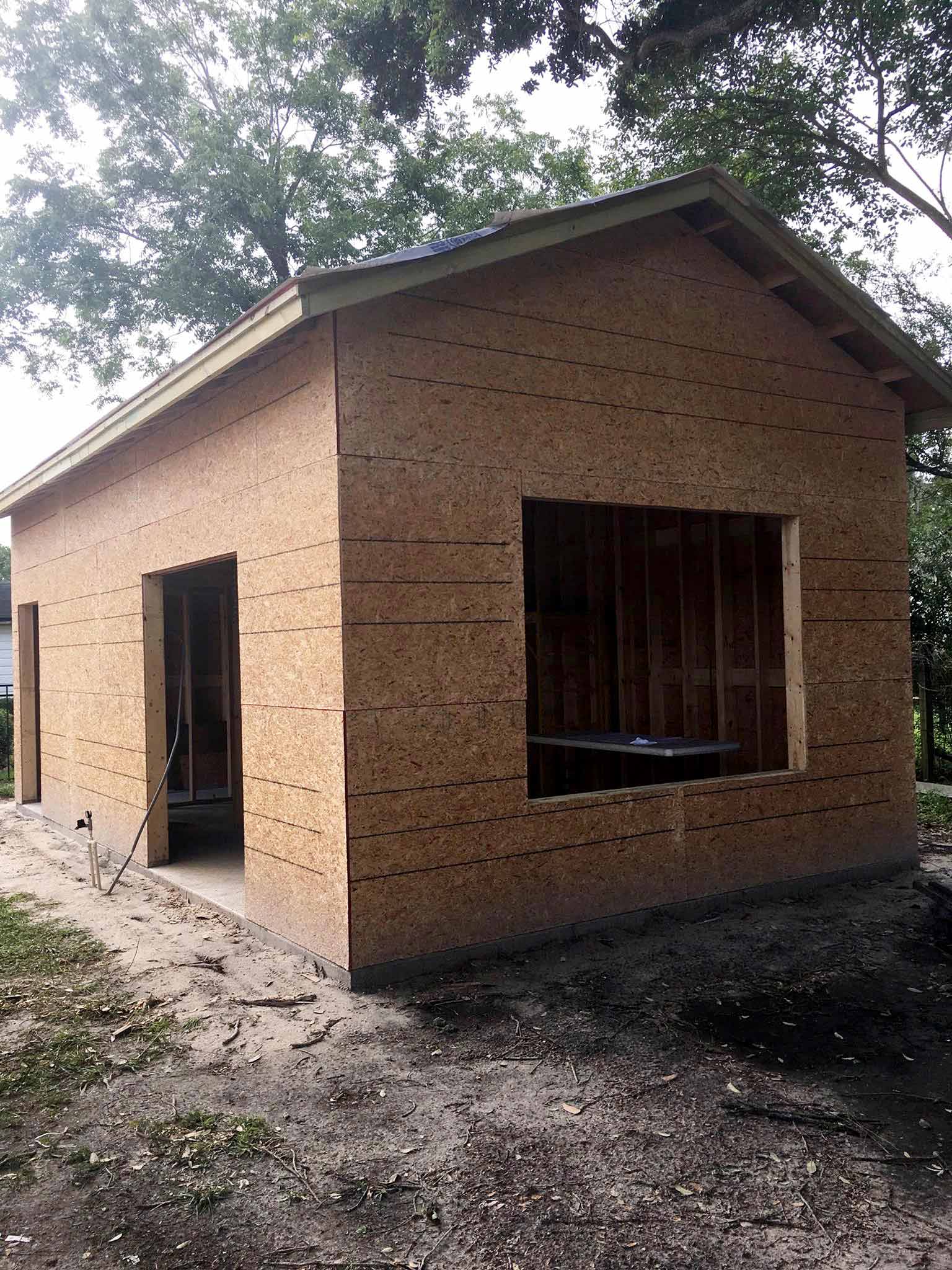 Guest House Construction Progress It Finally Looks Like A Building!