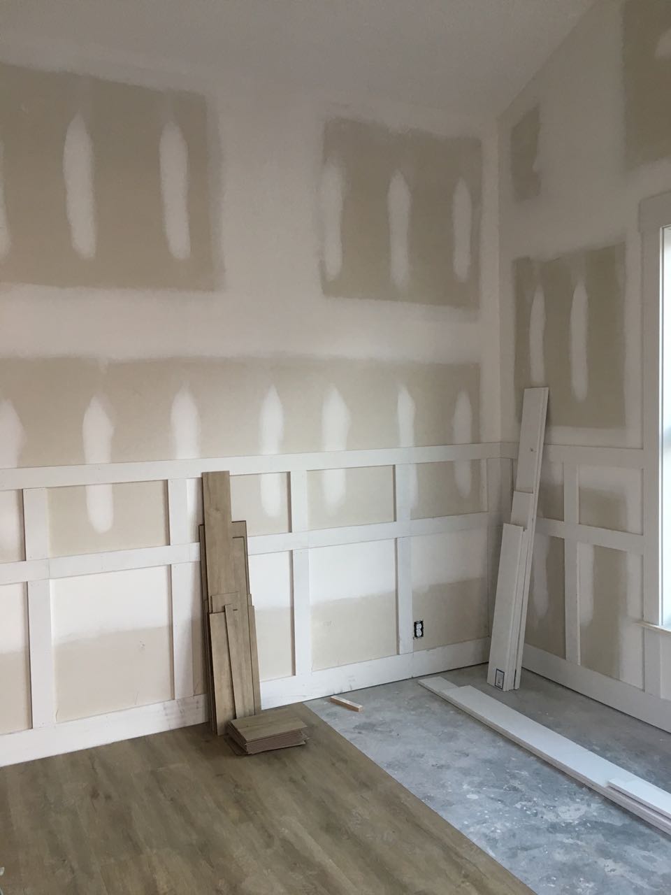 Guest House Progress: Flooring, Trim—and some Tile Drama