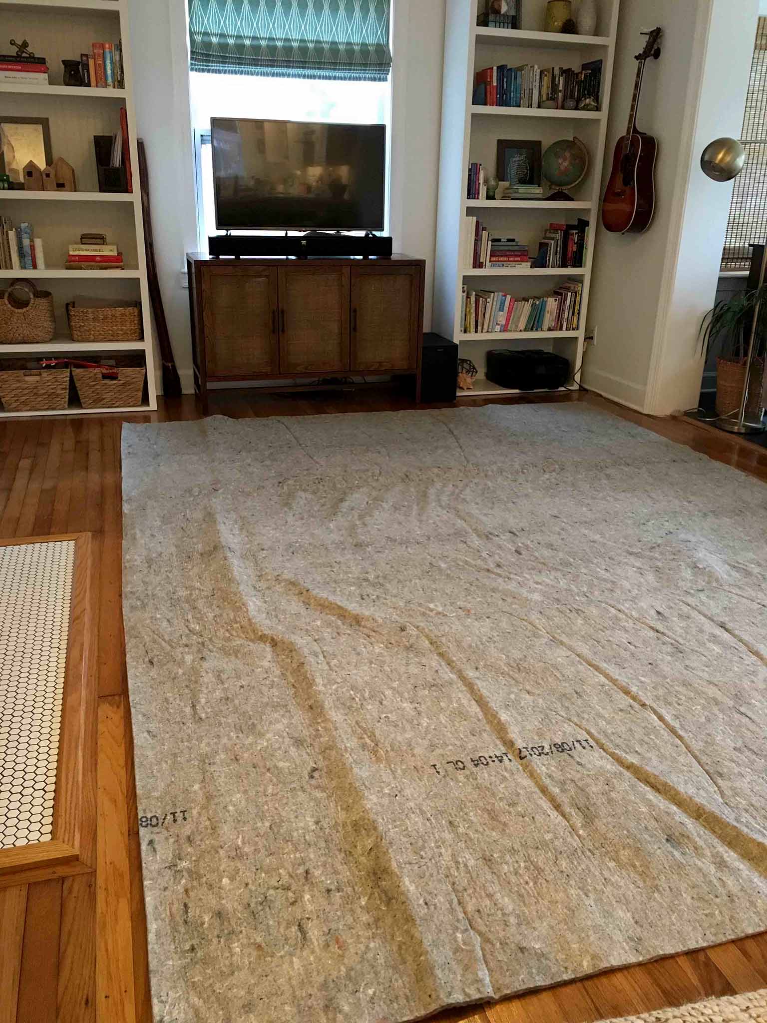 HELP!! rug pad left DOTS all over my (100+ year old) wood floor!!!! :  r/CleaningTips