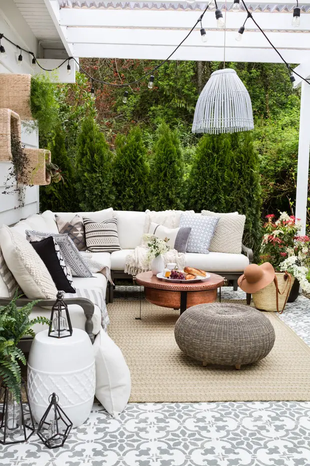 Outdoor Living Inspiration - How we planned our backyard space - That Homebird Life Blog