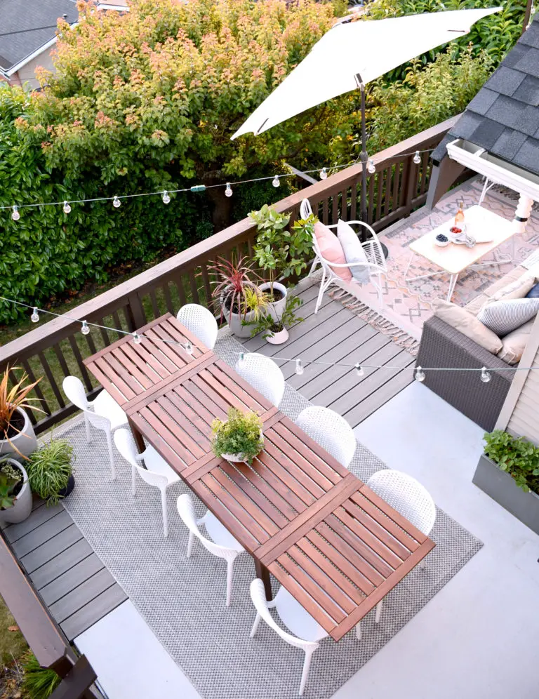 Outdoor Living Inspiration - How we planned our backyard space - That Homebird Life Blog