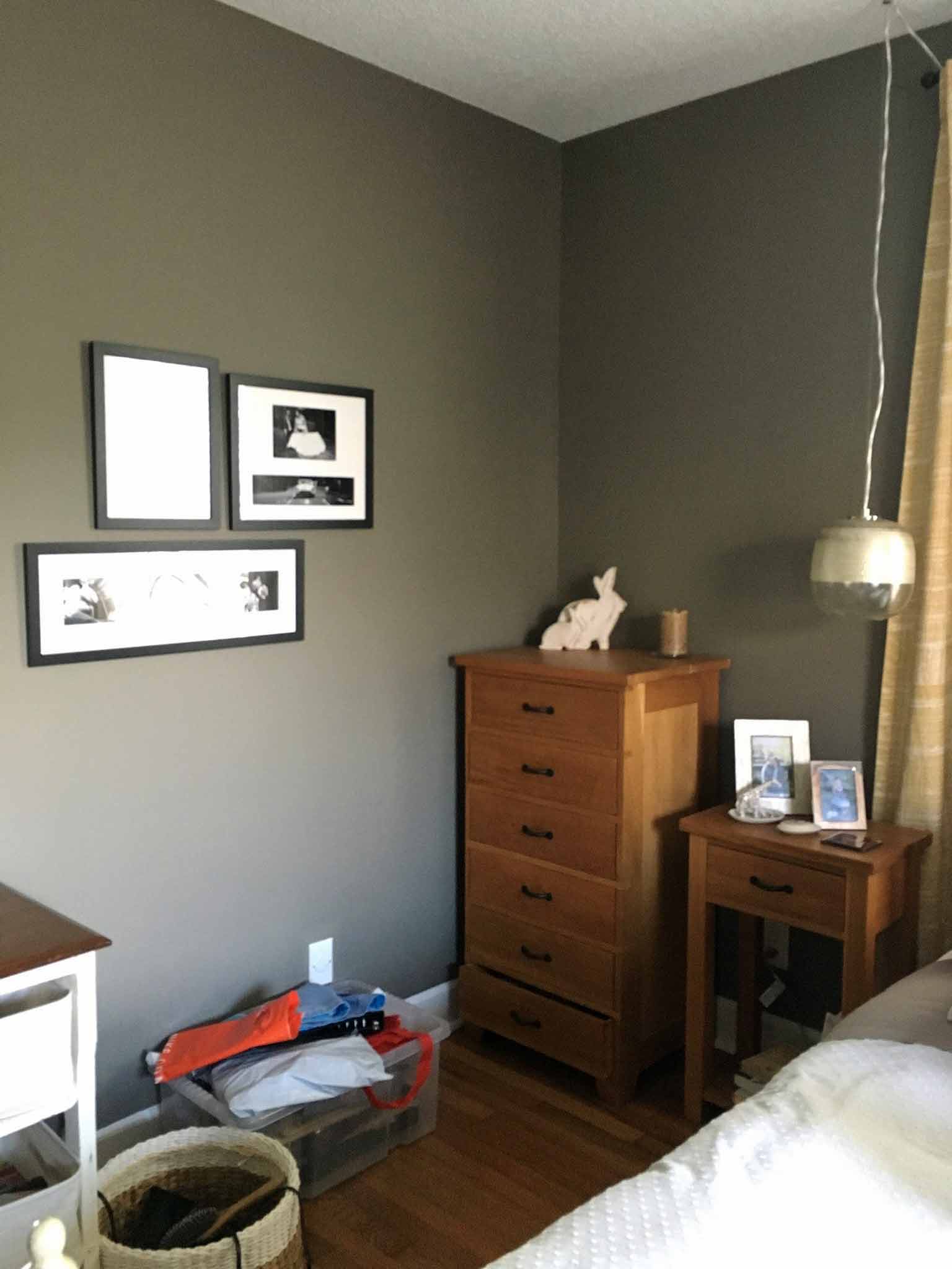 Master Bedroom Before - Guest Participant of the One Room Challenge - That Homebird Life Blog