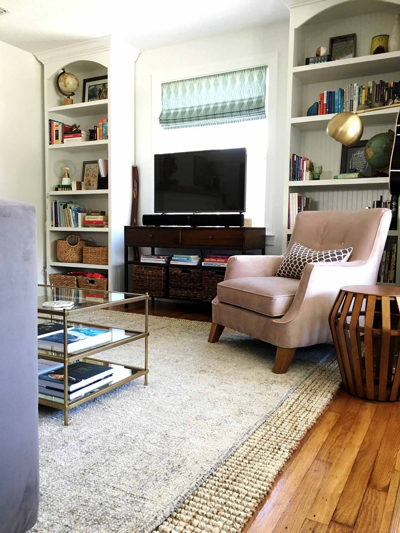 The Evolution of Our Layered and Cozy Living Room