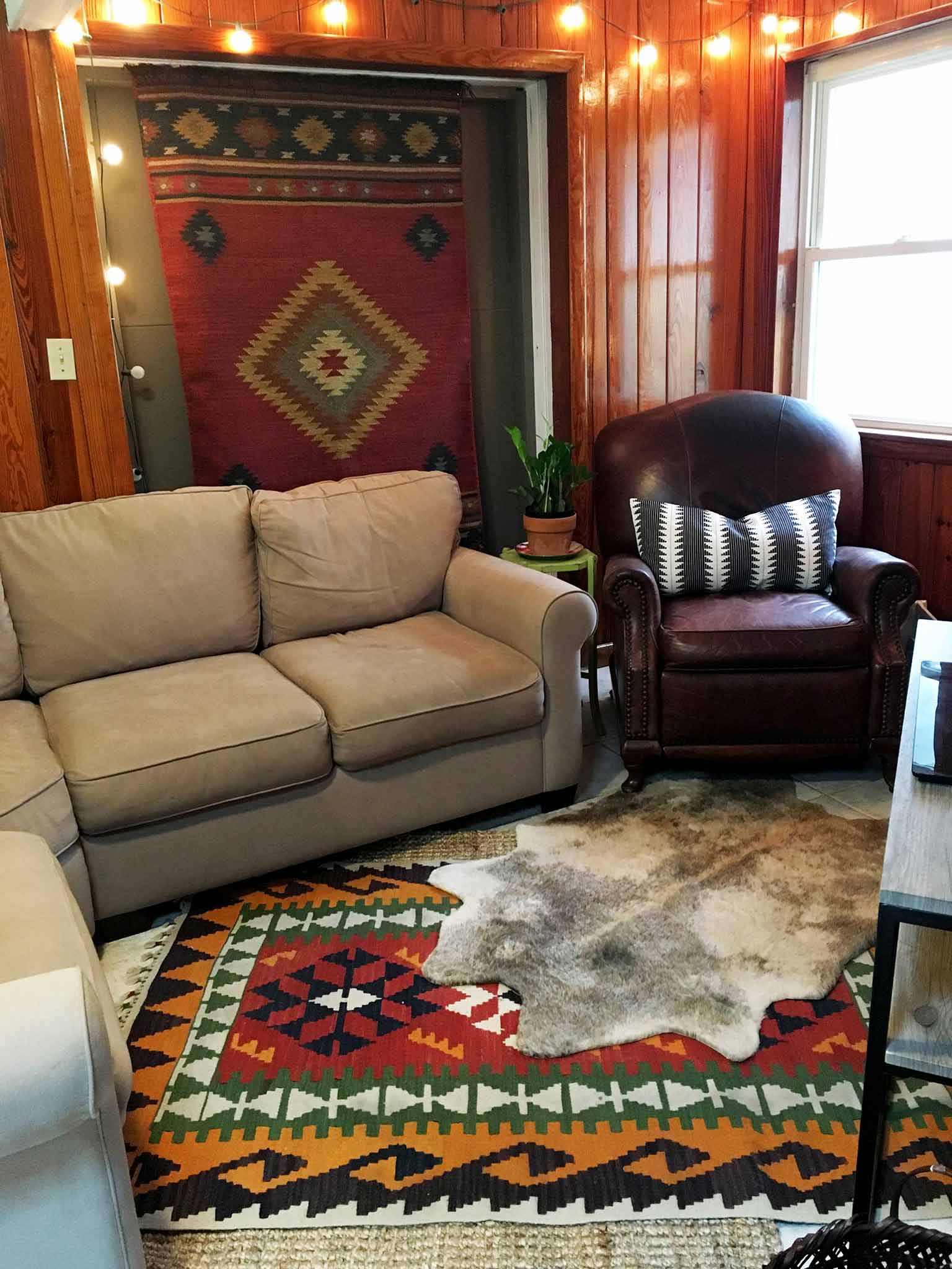 Throwback to My Very First Project: A Cozy & Eclectic Bonus Room Makeover