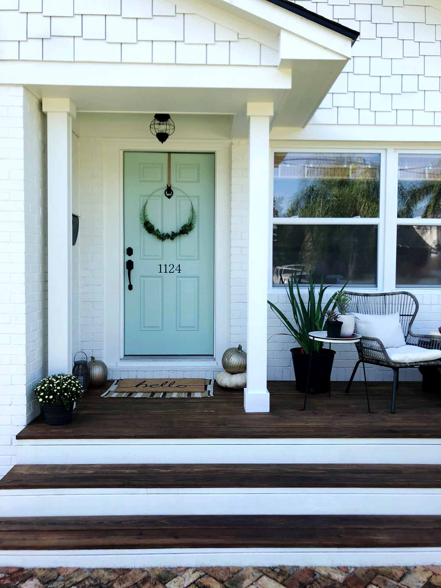 How I Refreshed and Decorated My Front Porch for Fall