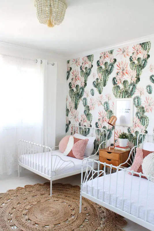Inspiration for Girls' Bedroom - Guest Participant of the One Room Challenge - That Homebird Life Blog