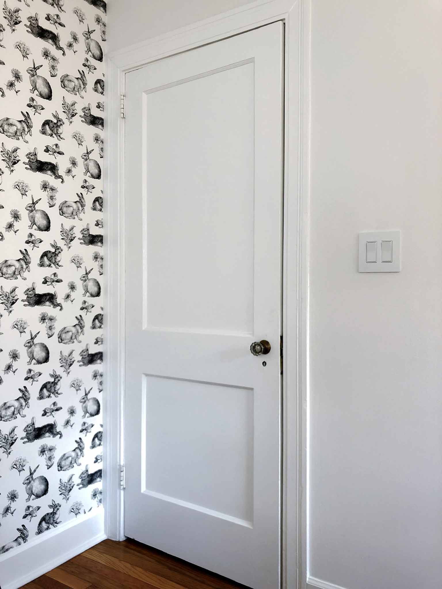 Patching, Painting, and (Wall)Papering: One Room Challenge Week Three