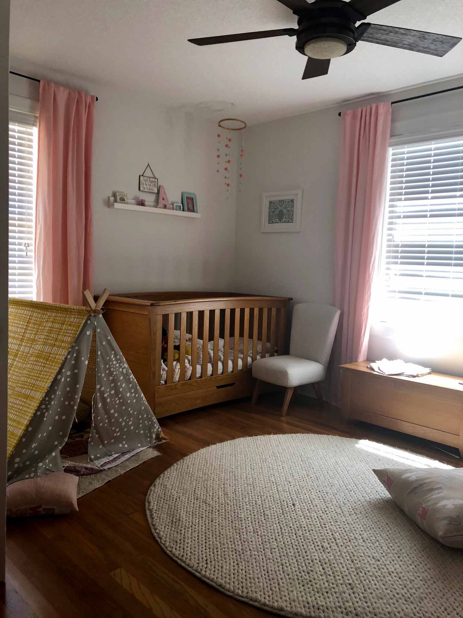 A Bedroom Update for Two Little Girls: One Room Challenge Week One!