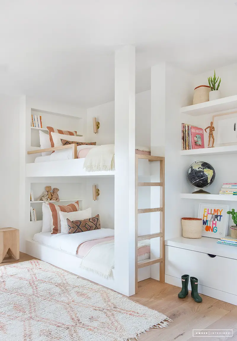 Inspiration for Girls' Bedroom - Guest Participant of the One Room Challenge - That Homebird Life Blog