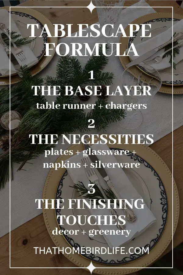 A Fail-Proof Formula for Creating a Beautiful Holiday Tablescape