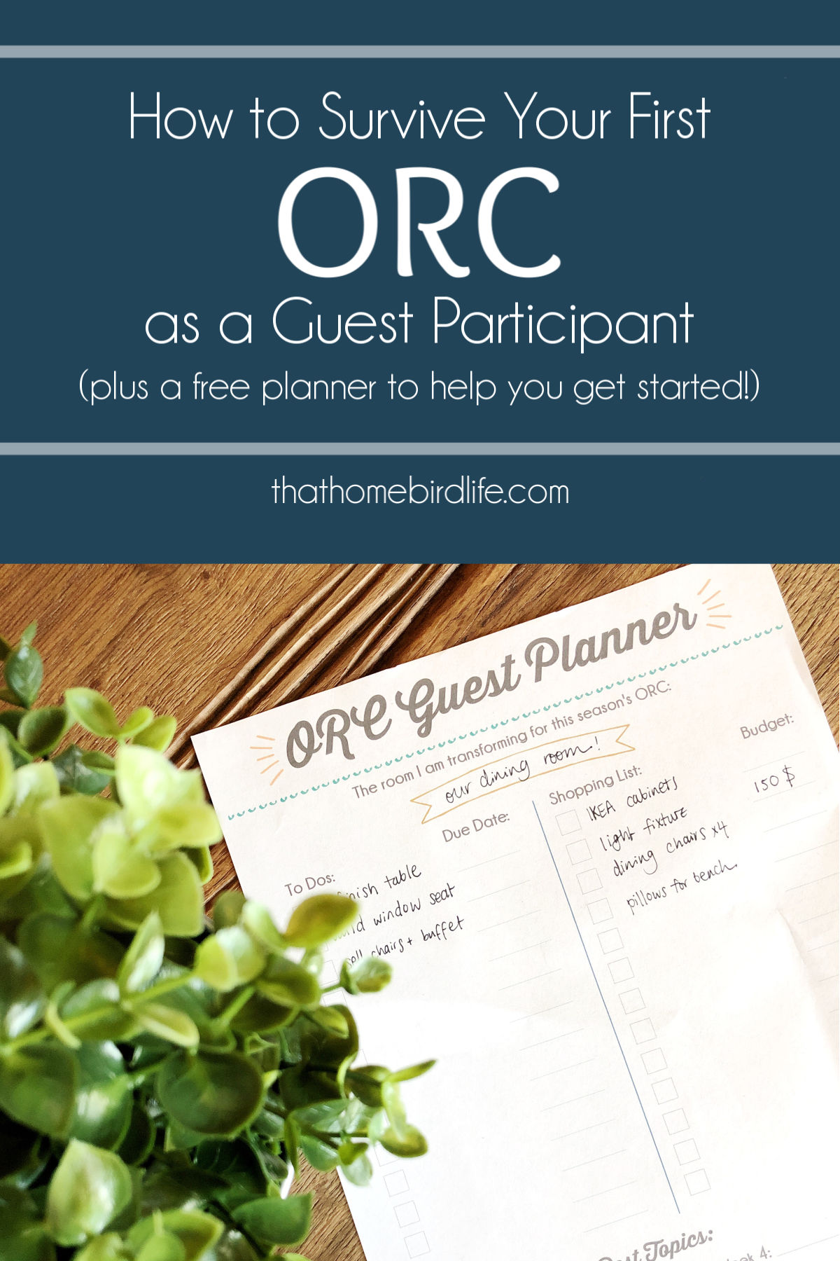 ORC guest participant planner