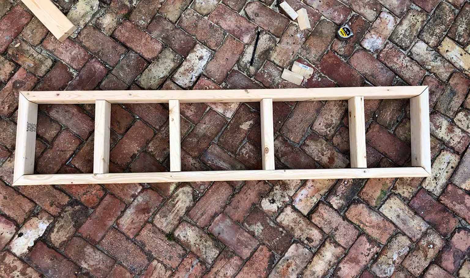 frame made out of lumbar