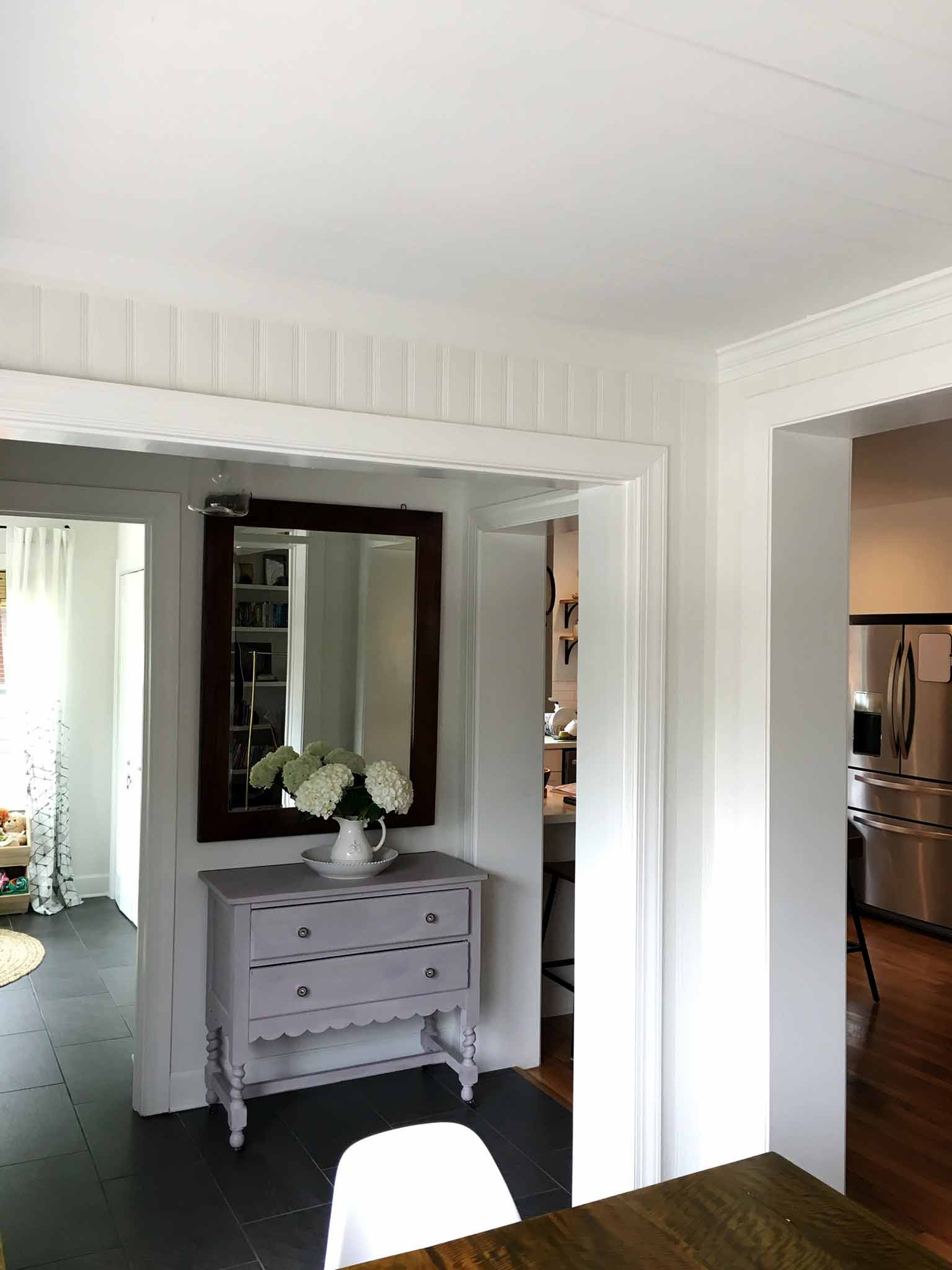 dining room entryway