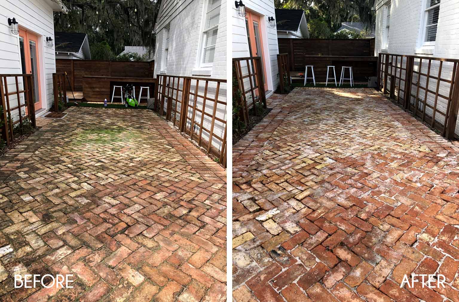 How to Clean Brick Pavers (And My Love/Hate Relationship with