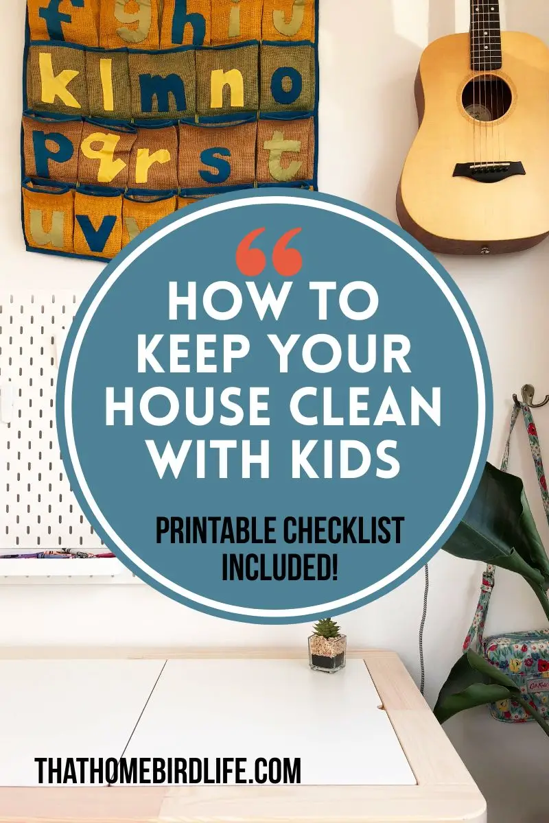 How to Keep Your Home Clean and Tidy When You Have Young Kids