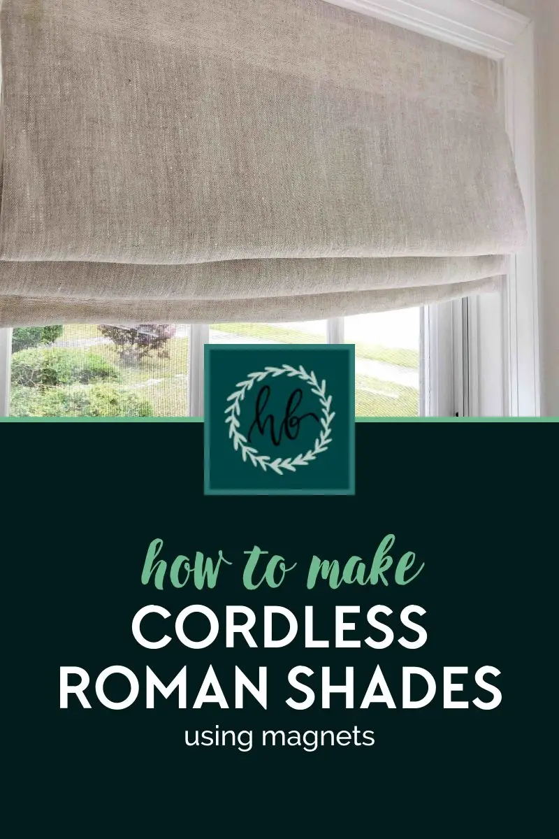 How to Make Cordless Fabric Shades Using Magnets