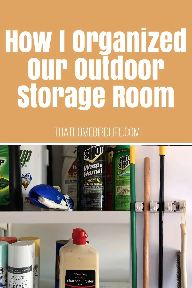 Super Easy Ways for Outdoor Storage Cabinet Organization