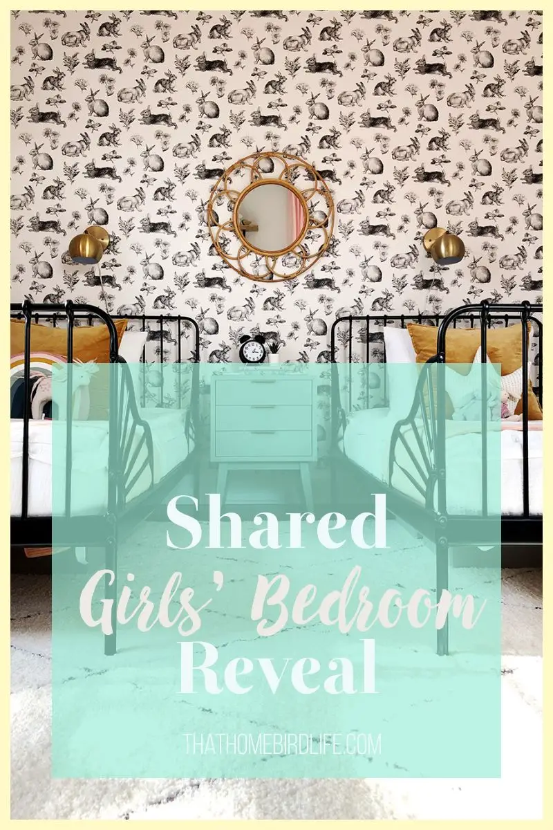 Girls' Bedroom Reveal: One Room Challenge Week Six!