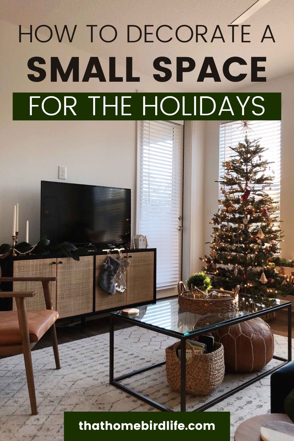 How We Decorated Our Small Apartment for the Holidays