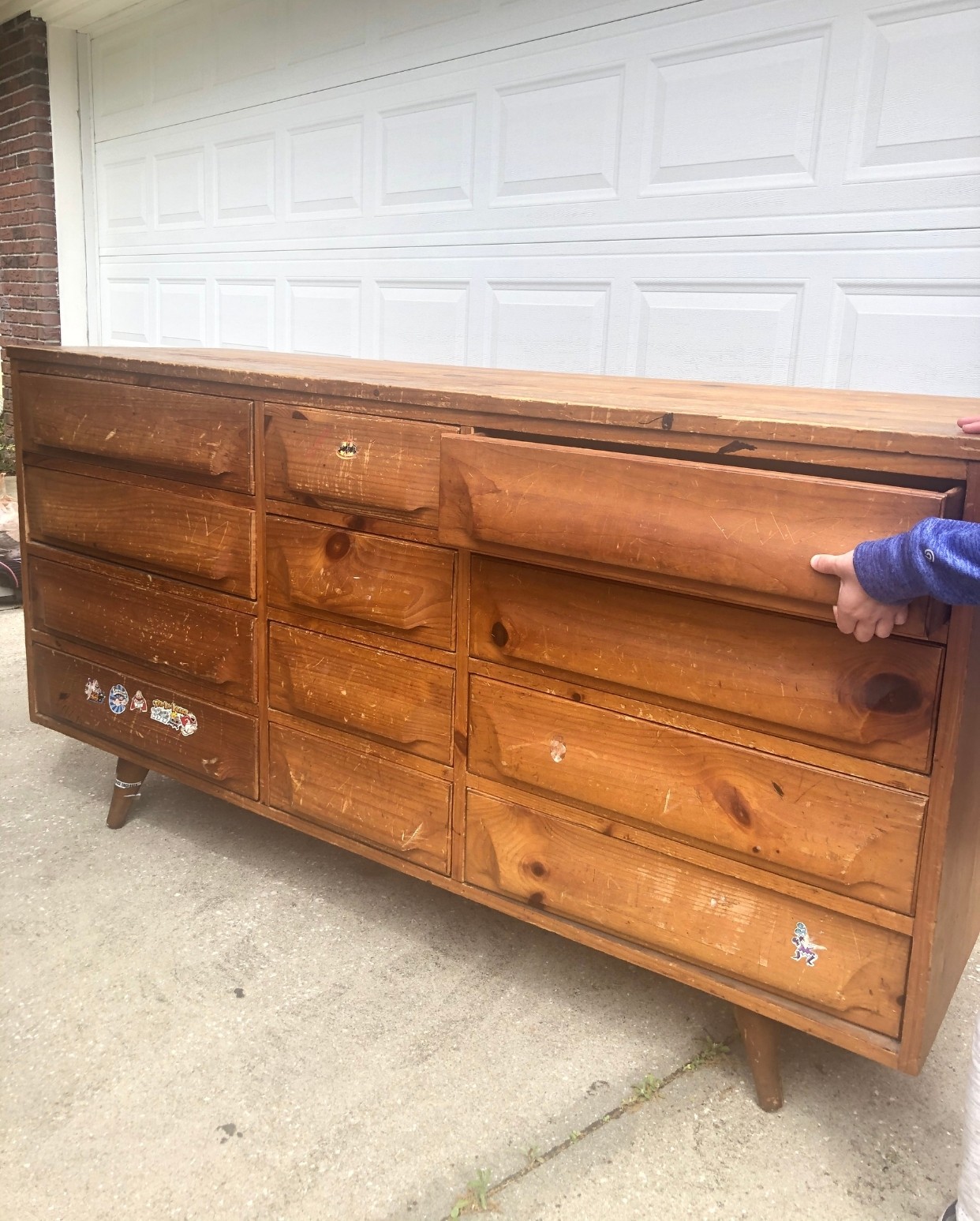 wood dresser